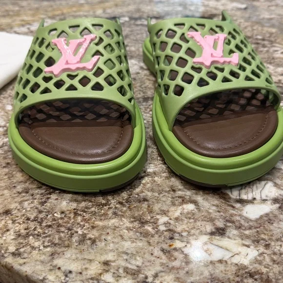 LV x Tyler The Creator Mule Slide Sandal NEW - Picture 5 of 6